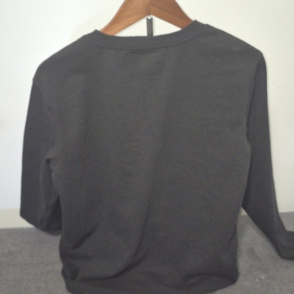 Carhartt Long Sleeved Shirt. SZ Adult XS Or Kids LARGE. Black - Picture 2 of 7